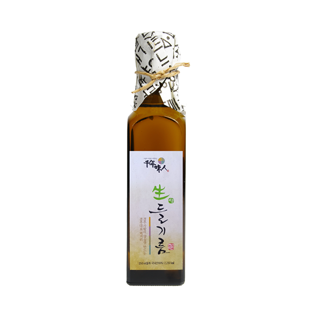 韓國千年味人 初榨冷壓紫蘇油250ml 9瓶🌞90A011